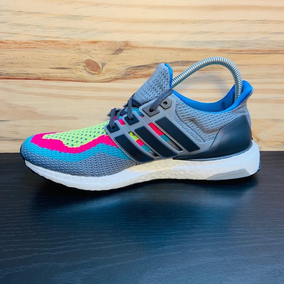 New Adidas Ultra Boost 2.0 Multi Color Running - Picture 3 of 8